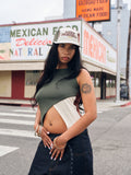 MEXICO Crossed Tank Top