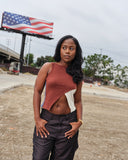 USA Crossed Tank Top