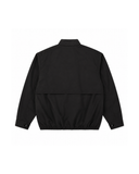 Brown & Black Love Yoke Harrington Jacket