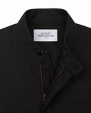 Brown & Black Love Yoke Harrington Jacket