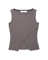 Grey Crossed American TankTop