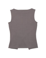 Grey Crossed American TankTop
