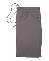 Asymmetrical Structured Ribbing Skirt