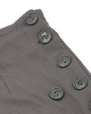 Asymmetrical Structured Ribbing Skirt