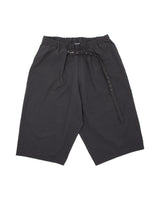Relaxed Belted Long Capri Short
