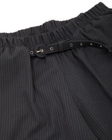 Relaxed Belted Long Capri Short