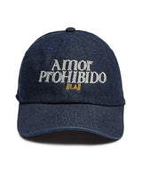 Amor Logo Raw Denim Snapback