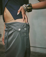 Asymmetrical Nylon RipStop Skirt