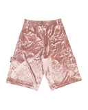 Mi Velour Big Stepper Dusty Pink Shorts (limited release)