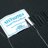 Bare Necessities Embroidered Logo Hoodie Black