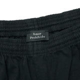 Bare Necessities Embroidered Logo Sweatpants Black